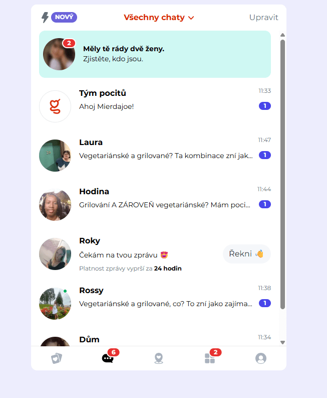 Recenze Feeling.me: Manipulace emocemi, falešné profily a drahé kyperské poplatky stačí jen chvíli počkat a brzy vám začnou chodit zprávy jedna za druhou.