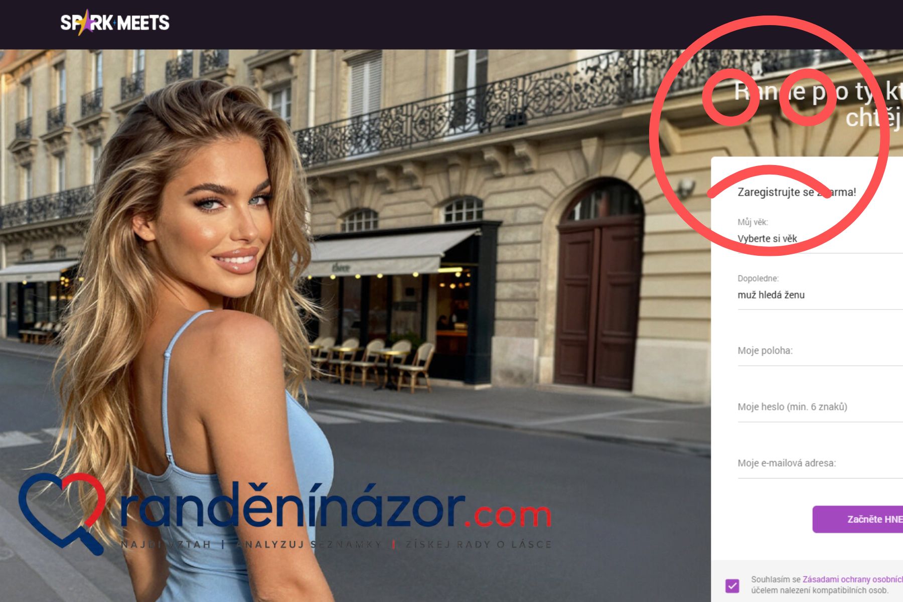 SparkMeets: Padesátikorunová past na peníze ukrytá za nevinnou zkušební nabídkou sparkmeets podvod