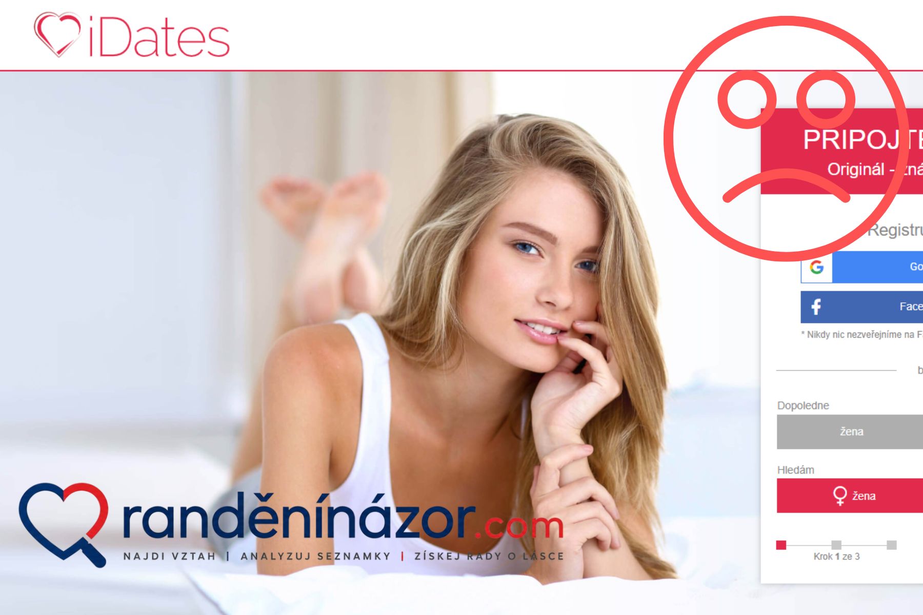 Recenze iDates: Další falešný portál ze sítě Boranu? idates podvod