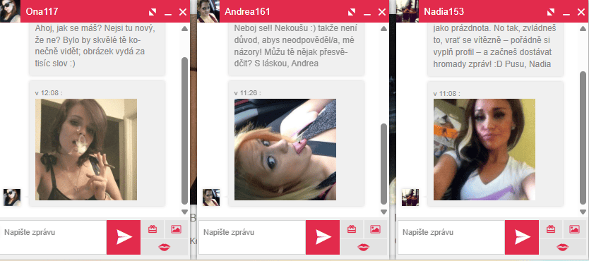 Recenze iDates: Další falešný portál ze sítě Boranu? Toto jsou automatické zprávy, které neustále dostáváme